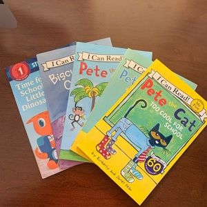 New 5 ready to read books!